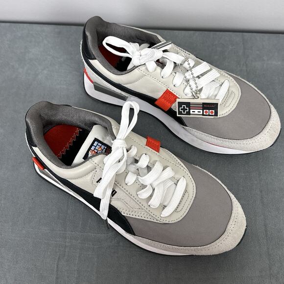 PUMA Nintendo x Future Rider Retro Console Kids 4.5 4.5C 381250-01 Shoes Sneaker - Picture 3 of 15